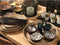Noya - Coconut Bowl - Kokosnoot - Schaal Kom - Zilver Zwart Mother of Pearl