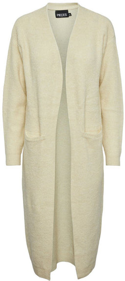 PIECES PCJENNIFER - LS LONG KNIT CARDIGAN - Valt normaal - M