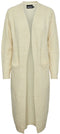 PIECES PCJENNIFER - LS LONG KNIT CARDIGAN - Valt normaal - M