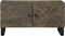 vidaXL - Salontafel - 80x50x40 - cm - massief - mangohout - zwart