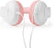 Nedis HPWD4200 - On-ear koptelefoon - 82 dB geluidsdruk - Roze Wit