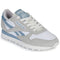 Reebok Classic Leather - Sneakers - Retro design met comfortabele pasvorm - Grijs met blauw