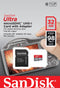 SanDisk Ultra - microSDHC - 32GB - Class 10 UHS-I A1 - met SD-adapter