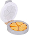 Mamamemo Wafelijzer Hout 13 Cm Wit/grijs