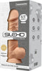 Silexd – Zeer Realistische Zuignap Dildo met Zachte Mantel en Harde Kern voor Levensechte Ervaring – 22.1 cm – beigeig