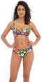 Freya Floral Haze - Bikinibroekje - Gebloemde print - Zwart