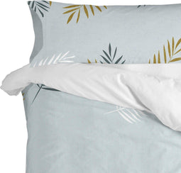 Set van 2 kussenslopen Foliage Mint | Blanc