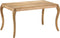 vidaXL - Eettafel - 135x75x76 - cm - massief - mangohout