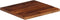 vidaXL - Tafelblad - vierkant - 50x50x2,5 - cm - massief - gerecycled - hout