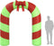 vidaXL - Kerstboog - opblaasbaar - met - LED's - 270 - cm