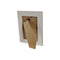 Fotolijsten Home ESPRIT Wit Bruin Beige Ivoor Kristal polyestyreen Marmer Scandinavisch 16 x 2 x...
