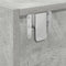 vidaXL - TV-kast - Beton - Grijs - 100x31x25,5 - cm - Bewerkt - Hout