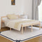 vidaXL - Seniorenbed - massief - grenenhout - 135x190 - cm