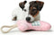 Dog chewing toy Hunter Salima Fluffy toy With string Pink Puppies