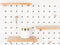 Zuiver Bundy Ophangbord/ Mageneetbord Wit