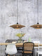 GOOD&MOJO Hanglamp Bali - Bamboe/Zwart - Ø44cm - Scandinavisch,Bohemian - Hanglampen Eetkamer, Slaapkamer, Woonkamer