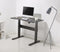 Bureau zit sta - laptop computertafel - in hoogte verstelbaar - 120 x 67.5 cm
