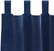 vidaXL - Zwarte - Outlineroeken - met - Hanglussen - 2 - stuks - Donkerblauwe - Fluweel