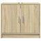 vidaXL - Wastafelkast - 63x29x55 - cm - bewerkt - hout - sonoma - eikenkleurig