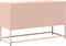 vidaXL - Tv-meubel - 100,5x39x60,5 - cm - koudgewalst - staal - roze