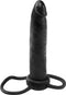 Pipedream Anal Fantasy Buttplug/anaaldildo Double Trouble zwart - 5,9 inch