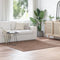 vidaXL - Shaggy - Tapijt - Hoge - Pool - Bruin - 160x160 - cm - PP
