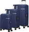 American Tourister Liftoff kofferset - 3 delig - handbagage + M/L - Midnight blue