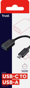 Trust 20967 - USB-C naar USB-A Adapter - 10 Gbps - Zwart
