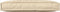 vidaXL - Ligbedkussen - voor - Rugleuning - Beige - 80x40x12 - cm - Oxford - Stof