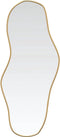 vidaXL - Wandspiegel - 60x25 - cm - goudkleurig