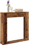 vidaXL - Haardombouw - 100x20x100 - cm - bewerkt - hout - oud - houtkleurig