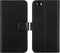 iMoshion Hoesje Geschikt voor iPhone SE (2016) / 5 / 5s Hoesje Met Pasjeshouder - iMoshion Luxe Canvas Bookcase - Zwart