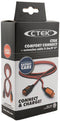 Ctek 56-304 - Verlengkabel - 2,5m 10A IP65 - Rood Zwart
