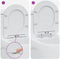 vidaXL - Snelle - Afneembare - WC-zitting - met - Zachte - Sluiting - Duroplast - Wit