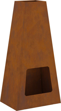 vidaXL - Vuurkorf - 50x35x100 - cm - Weerbestendig - Staal