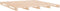 vidaXL - Palletbed - massief - hout - 180x200 - cm