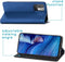 iMoshion Hoesje Geschikt voor Xiaomi Redmi Note 10 (5G) Hoesje Met Pasjeshouder - iMoshion Slim Folio Bookcase - Donkerblauw