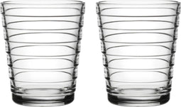 Iittala Aino Aalto - Tumbler Glazen Set - Waterglas - Vaatwasserbestendig - Transparant - 22 cl - 2 Stuks