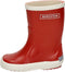 Bergstein Rainboot - Regenlaarzen Unisex Junior - Handgemaakt natuurrubber - Rood - Maat 23