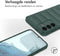 imoshion Hoesje Geschikt voor Samsung Galaxy S24 Hoesje Siliconen - imoshion EasyGrip Backcover - Donkergroen