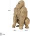 Safaary - Richmond Deco Gorilla Goud Klein - 45x28 CM