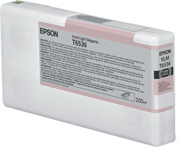 Epson T6536 - Inktcartridge - 200 ml - Licht Magenta