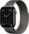 Apple Watch Series 11 - Smartwatch - GPS + Cellular - 46mm - Titanium - Zwart