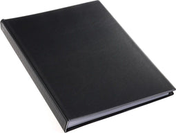 Rillstab Showmap A4 - met 60 tassen - zwart - showalbum - Presentatiemap - waterdicht