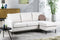 Furntastik 3 zits bank CL L+R, stof Valente, V920 naturel