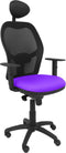 Bureaustoel met hoofdsteun Jorquera Piqueras y Crespo BALI82C Lila