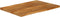 vidaXL - Tafelblad - met - natuurlijke - rand - 120x60x3,8 - cm - massief - mangohout