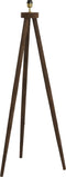 Light & Living Vloerlamp Ilias - Mangohout - 122cm - Mat Bruin