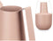 Vaas Met handvatten Zand Staal 14 cm (6 Stuks)