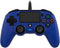 Nacon Wired Compact Controller - PS4 - Bedraad - Blauw